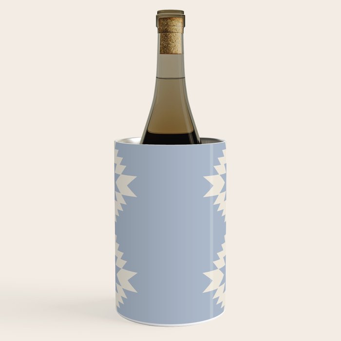Southwestern Minimalism - Sky Blue Wine Chiller Gallery Image 1