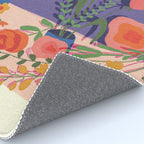 Flowers in violet room Rug Gallery Image 4