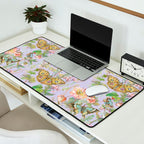 Butterfly Purple Garden Desk Mat Gallery Image 2