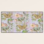 Butterfly Purple Garden Desk Mat Gallery Image 3