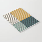Color Block Line Abstract VIII Notebook Gallery Image 2