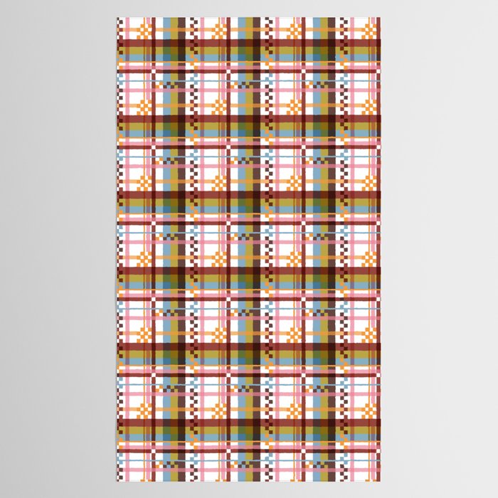Bold Grid Aesthetic Tablecloth Gallery Image 2