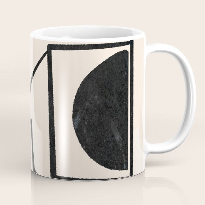 Modern Abstract Minimal Shapes 40 Coffee Mug Gallery Image 1