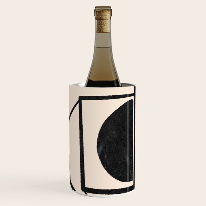Modern Abstract Minimal Shapes 40 Wine Chiller Gallery Image 3