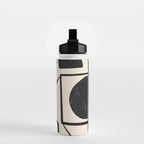 Modern Abstract Minimal Shapes 40 Water Bottle Gallery Image 2
