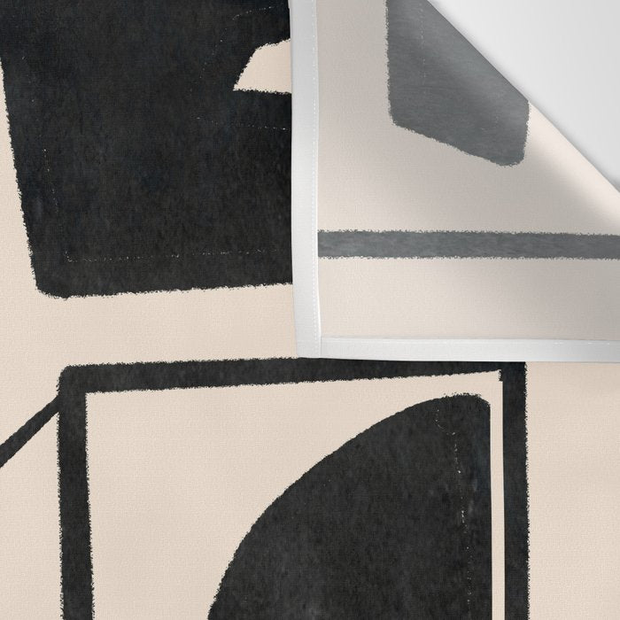 Modern Abstract Minimal Shapes 40 Wall Tapestry Gallery Image 3