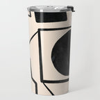 Modern Abstract Minimal Shapes 40 Travel Mug Gallery Image 2