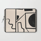 Modern Abstract Minimal Shapes 40 Laptop Sleeve Gallery Image 1