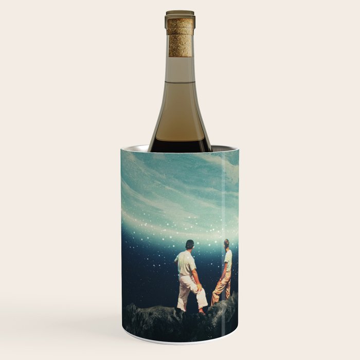 The Earth was crying and We were there Wine Chiller Gallery Image 1