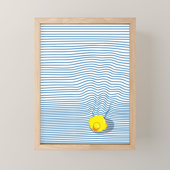 Rubber Ducky Mini Art Print Gallery Image 1