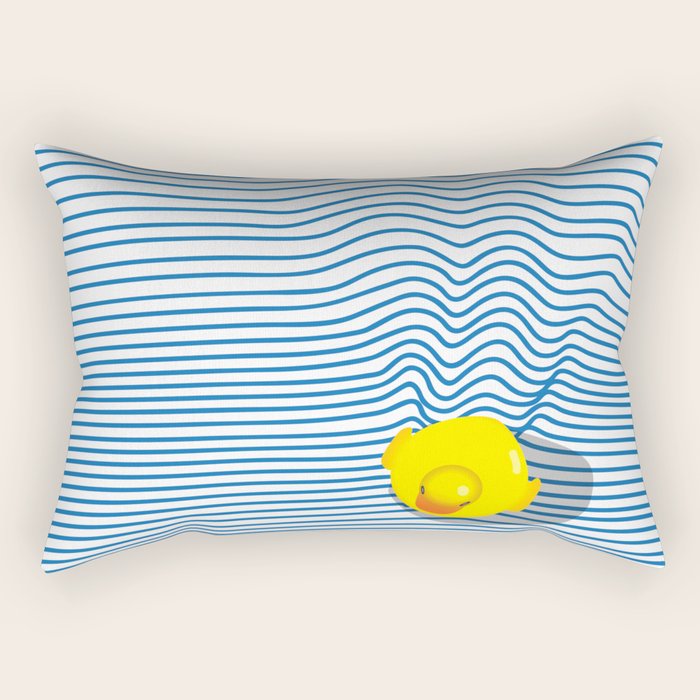 Rubber Ducky Rectangular Pillow Gallery Image 2