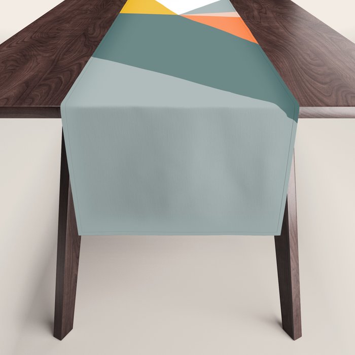 Modern Geometric 33 Table Runner Gallery Image 1