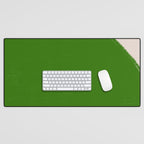 Greeny Shapes  Desk Mat Gallery Image 1