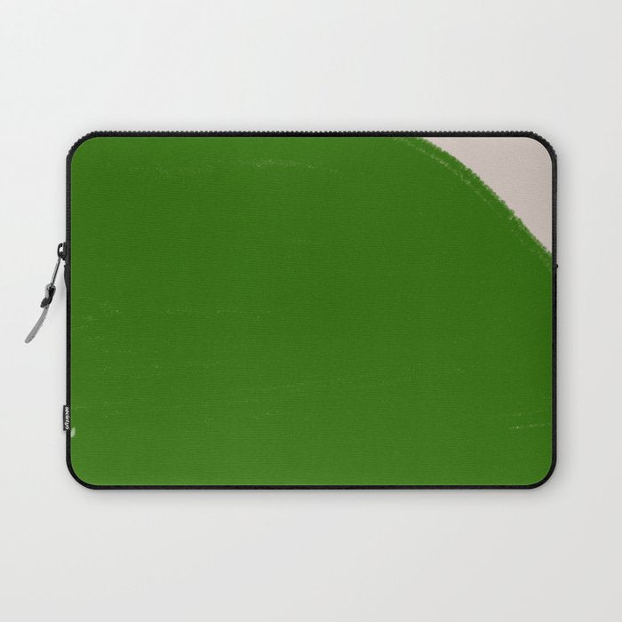 Greeny Shapes  Laptop Sleeve Gallery Image 1