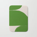 Greeny Shapes  Bath Mat Gallery Image 1