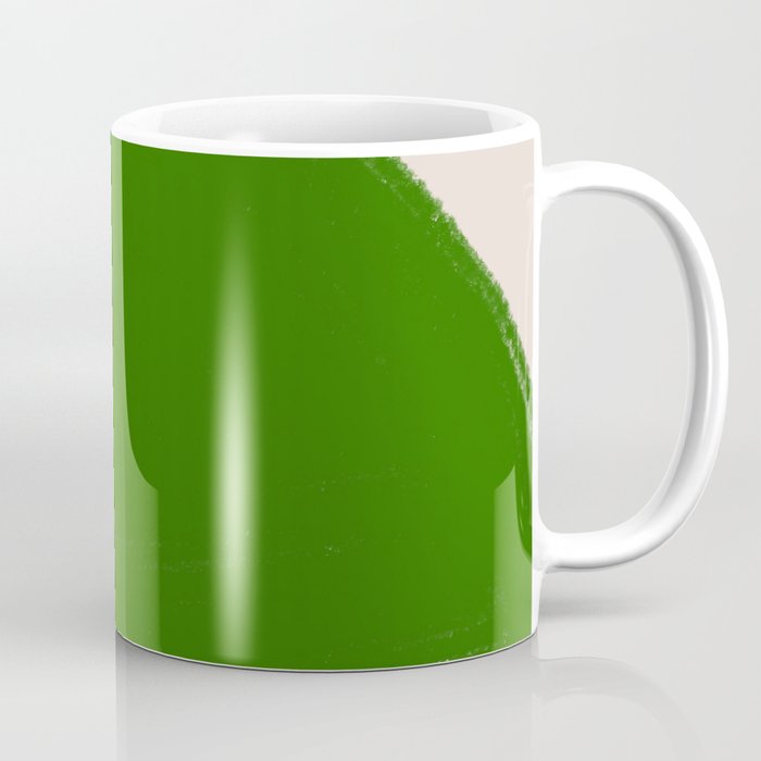 Greeny Shapes  Coffee Mug Gallery Image 1