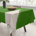 Greeny Shapes  Tablecloth Gallery Image 3