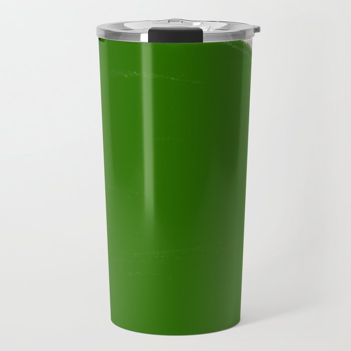 Greeny Shapes  Travel Mug Gallery Image 1