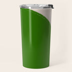 Greeny Shapes  Travel Mug Gallery Image 2