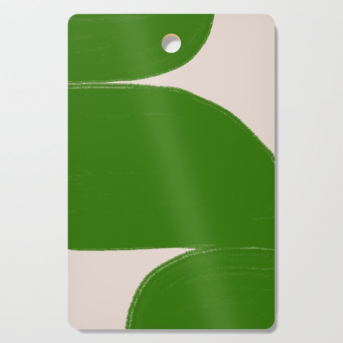 Greeny Shapes  Cutting Board Gallery Image 1