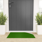 Greeny Shapes  Welcome Mat Gallery Image 3