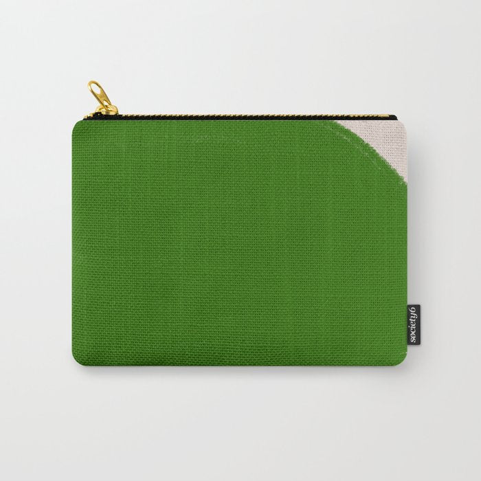Greeny Shapes  Carry All Pouch Gallery Image 1