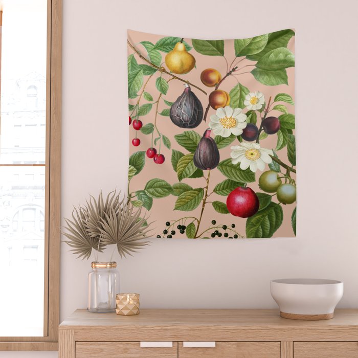 Peach Blossom  Wall Tapestry Gallery Image 2