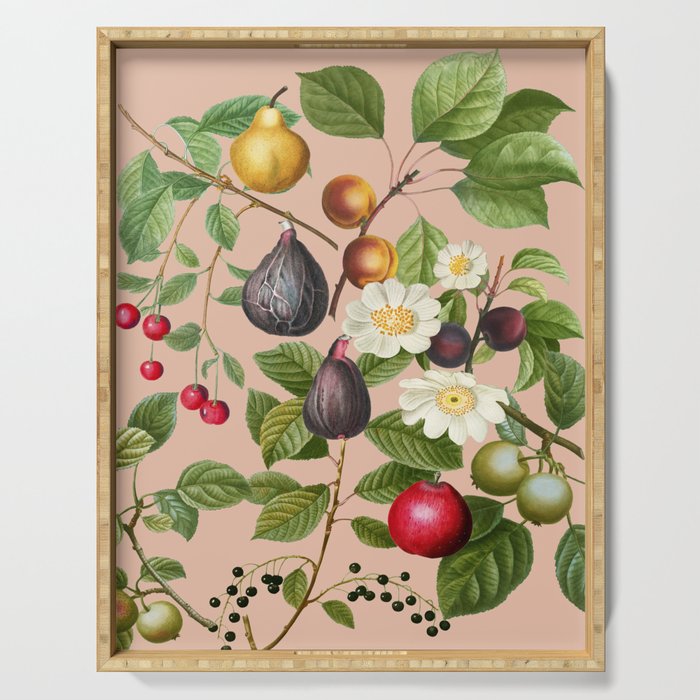 Peach Blossom  Serving Tray Gallery Image 1