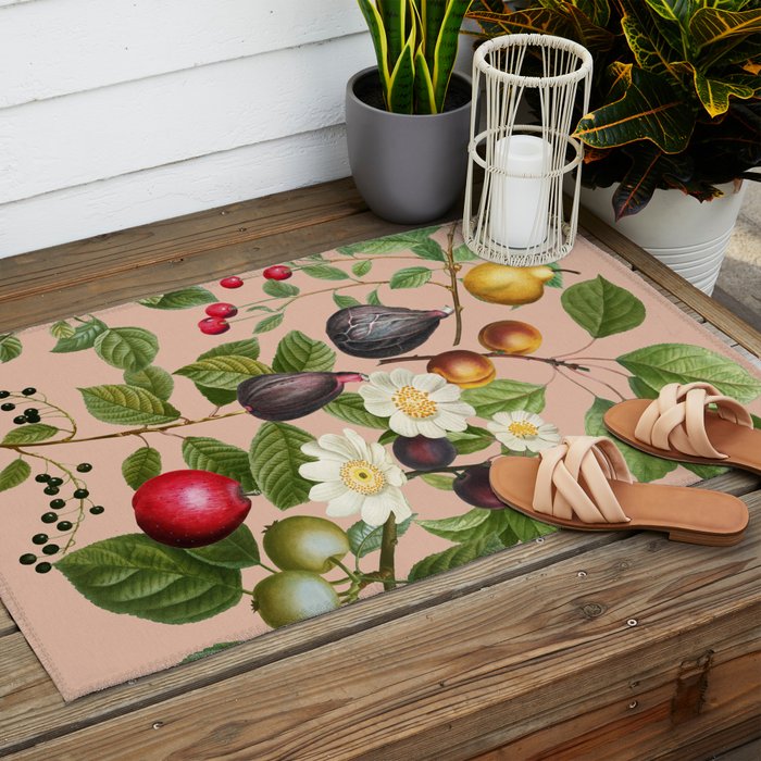 Peach Blossom  Outdoor Rug Gallery Image 2