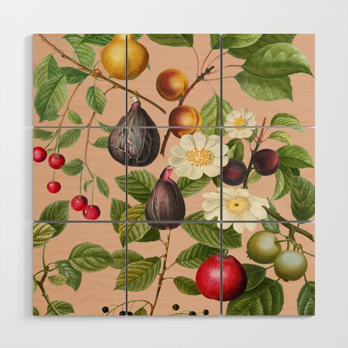 Peach Blossom  Wood Wall Art Gallery Image 1