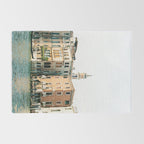 Travel photography | Architecture of Venice | Pastel colored buildings and the canals | Italy Rug Gallery Image 2