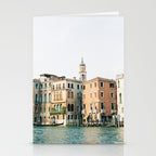Travel photography | Architecture of Venice | Pastel colored buildings and the canals | Italy Stationery Card Gallery Image 2