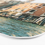 Travel photography | Architecture of Venice | Pastel colored buildings and the canals | Italy Bath Mat Gallery Image 3