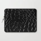 Exotic Black Crocodile Patent Leather Laptop Sleeve Gallery Image 1