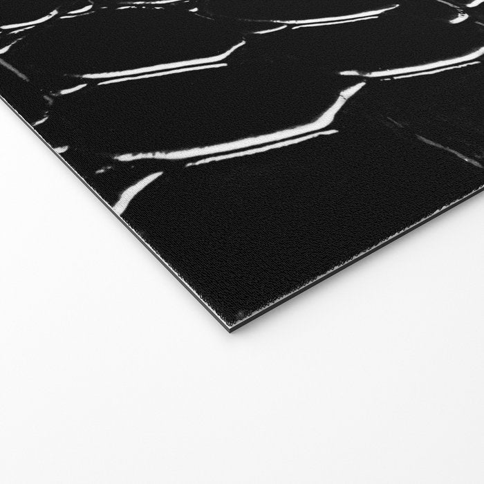 Exotic Black Crocodile Patent Leather Welcome Mat Gallery Image 2