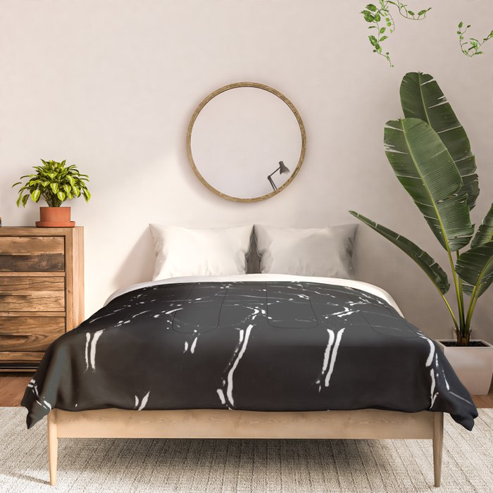 Exotic Black Crocodile Patent Leather Comforter Gallery Image 3