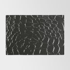 Exotic Black Crocodile Patent Leather Rug Gallery Image 2