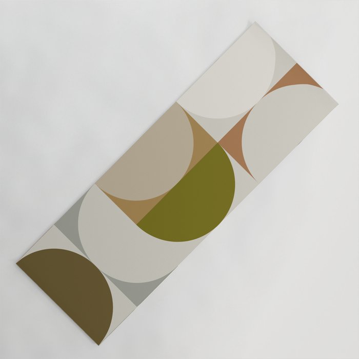 Mid Century 09A Yoga Mat Gallery Image 1