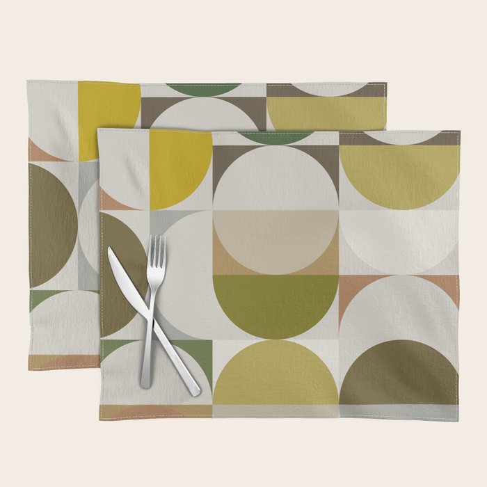 Mid Century 09A Placemat Gallery Image 1