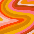 Sunshine Melt - Retro Ochre Coffee Mug Gallery Image 2