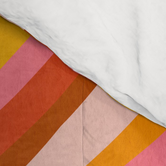 Sunshine Melt â Retro Ochre Comforter Gallery Image 4