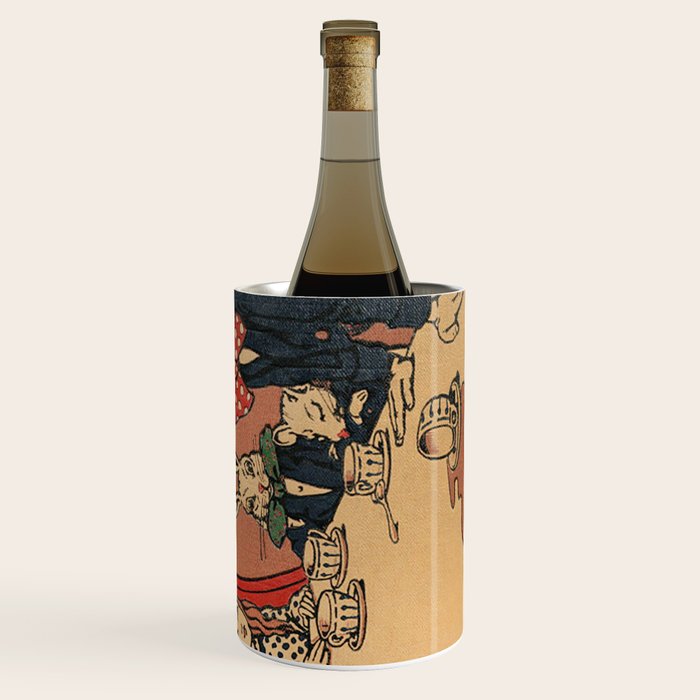 Vintage Alice's Adventures in Wonderland Book Cover Wine Chiller Gallery Image 3
