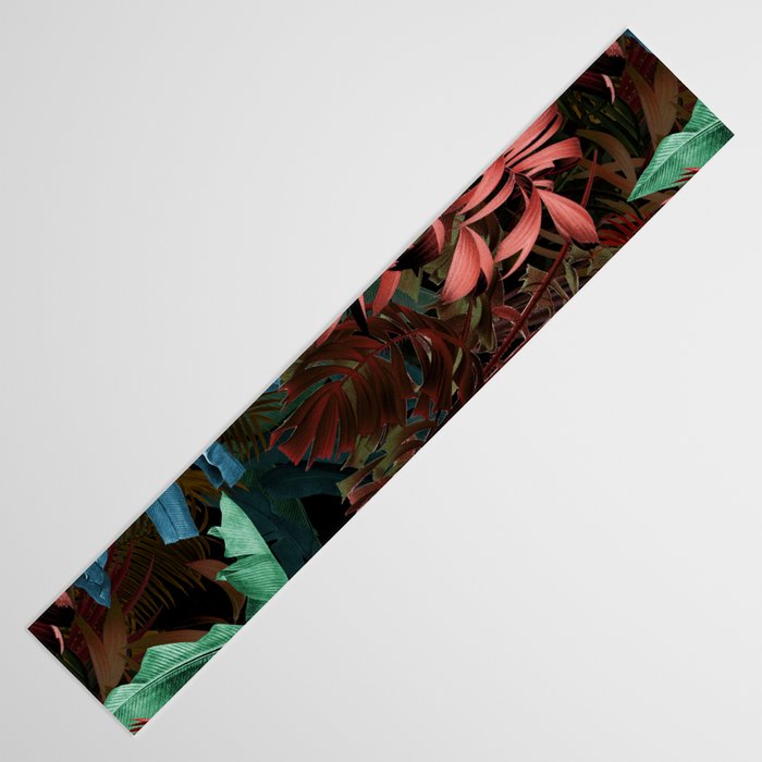 Tropical Night Garden Multicolor Table Runner Gallery Image 3