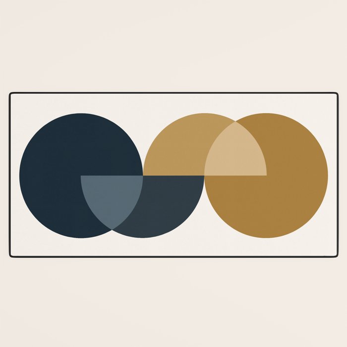 Geometric Harmony XXXIII Desk Mat Gallery Image 3