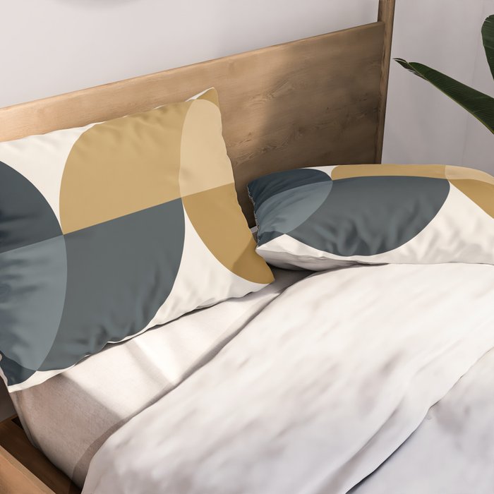 Geometric Harmony XXXIII Pillow Sham Gallery Image 2