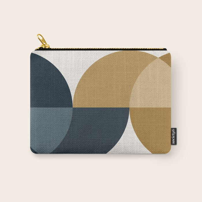 Geometric Harmony XXXIII Carry All Pouch Gallery Image 1