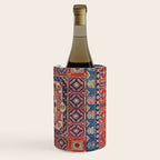 Square Bloom Kazak Handmade Rug Wine Chiller Gallery Image 3