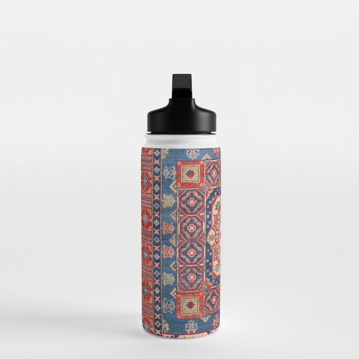 Square Bloom Kazak Handmade Rug Water Bottle Gallery Image 3