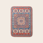 Square Bloom Kazak Handmade Rug Bath Mat Gallery Image 1
