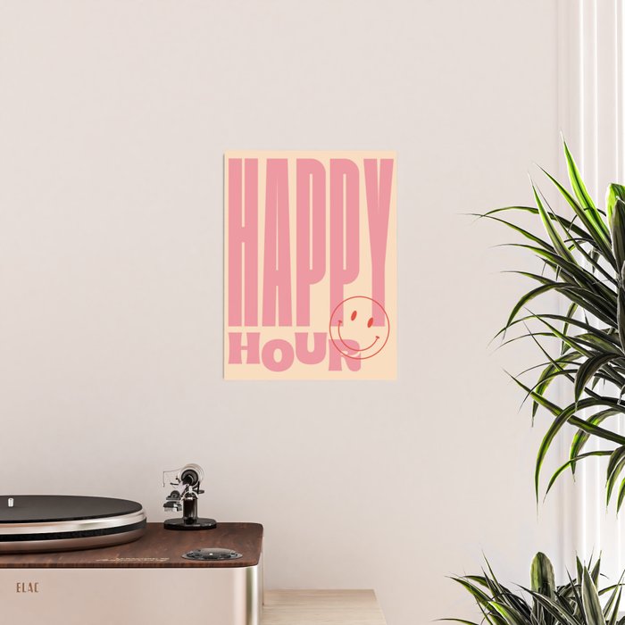 Happy Hour Pink Poster Gallery Image 2